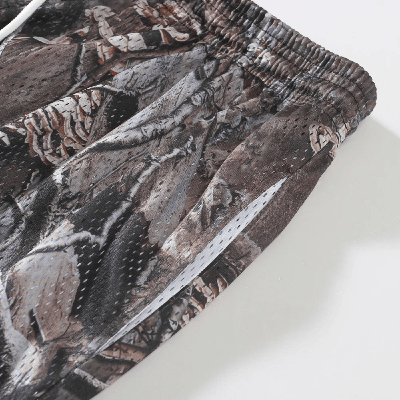 TREE CAMO MESH SHORTS