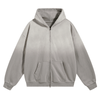 FADED ZIP-UP HOODIE