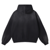 CHARCOAL ZIP-UP HOODIE