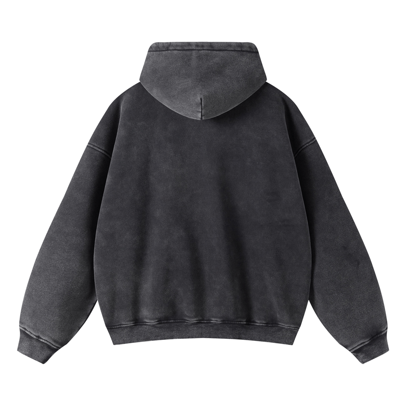 VINTAGE WASHED ZIP-UP HOODIE