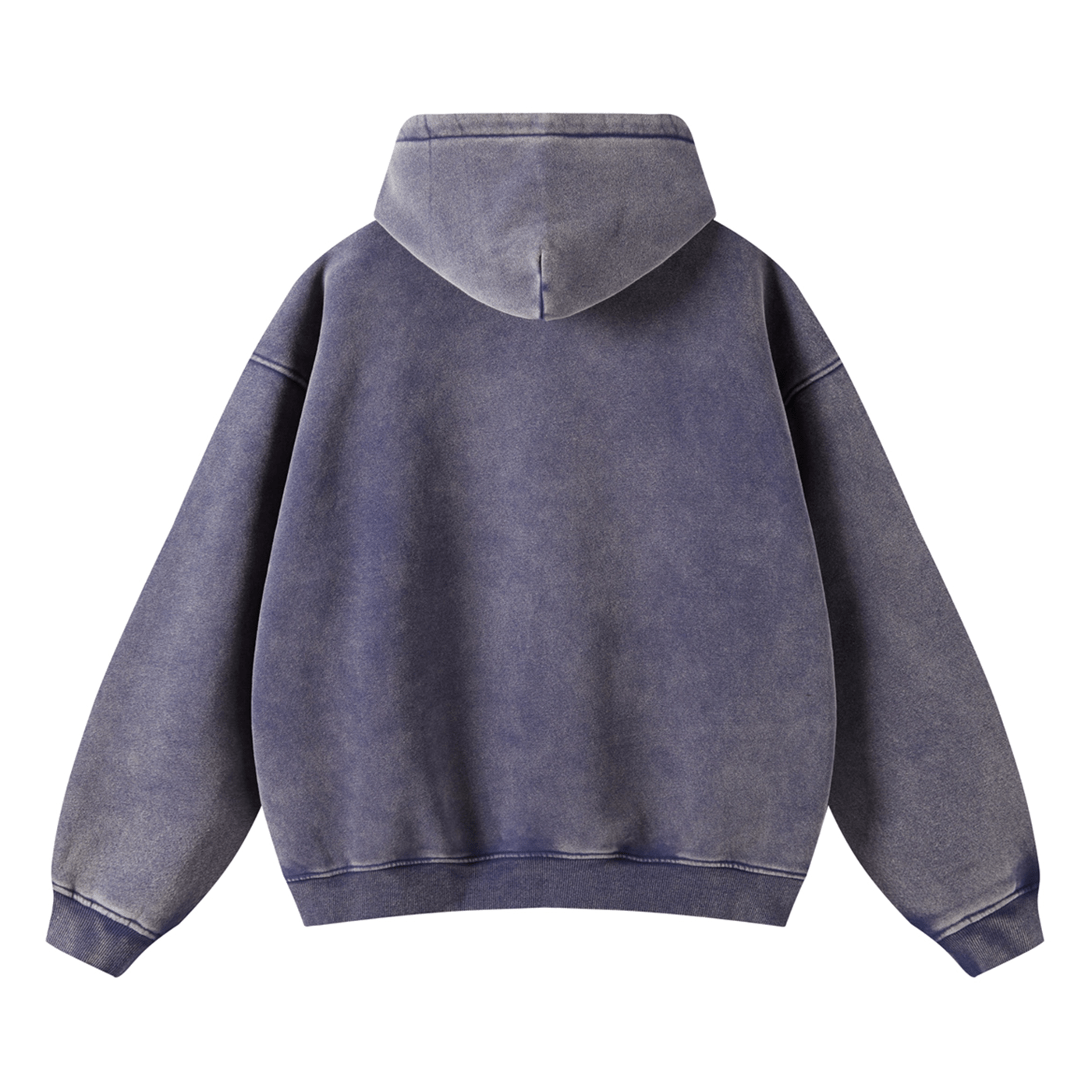 VINTAGE WASHED ZIP-UP HOODIE