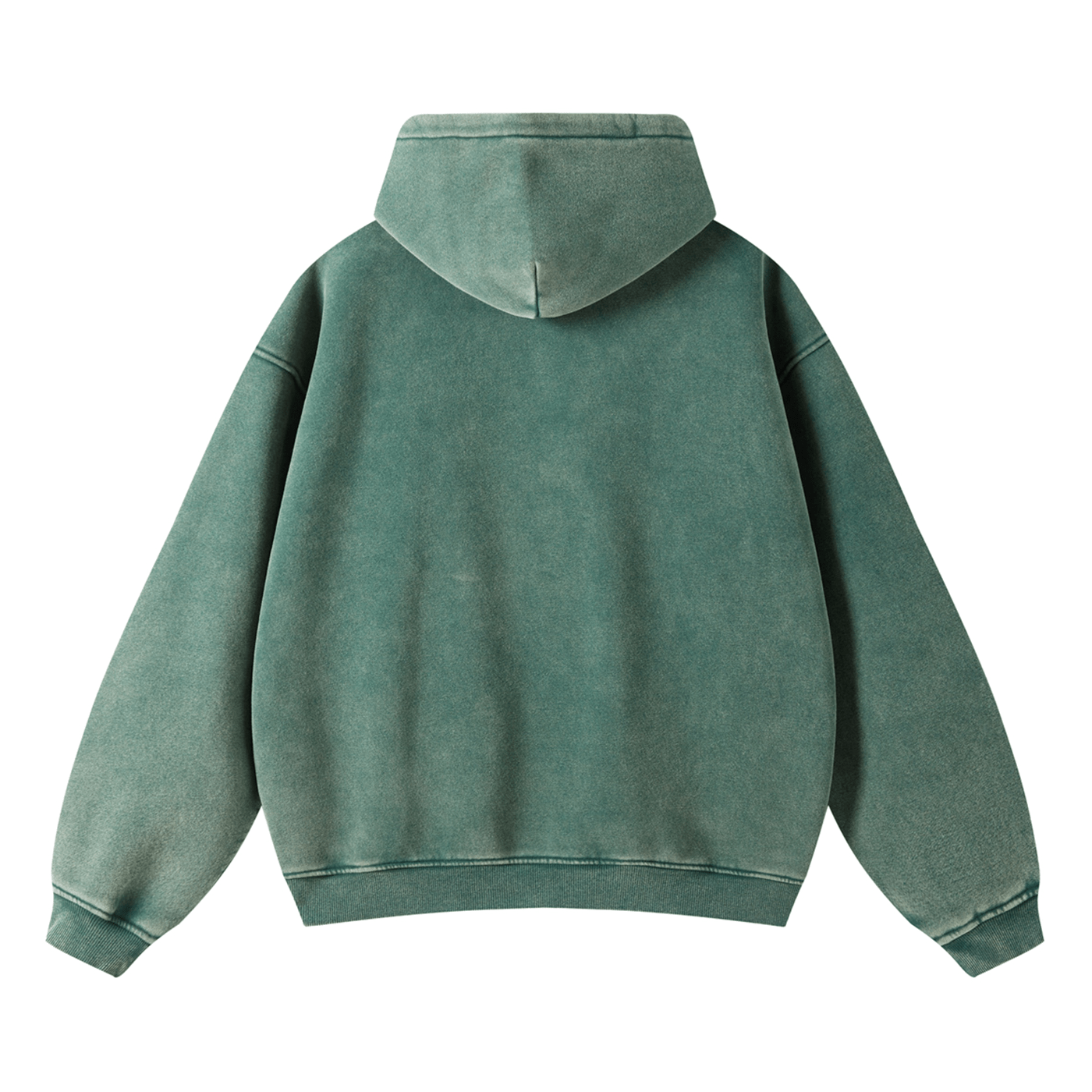 VINTAGE WASHED ZIP-UP HOODIE