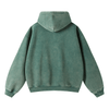 VINTAGE WASHED ZIP-UP HOODIE